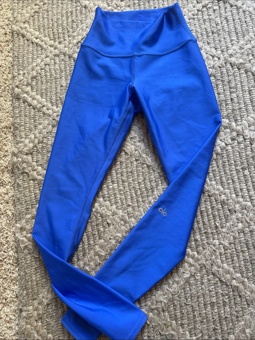 Alo Yoga High Waist Airlift Leggings in Alo Blue XS Kendall Jenner